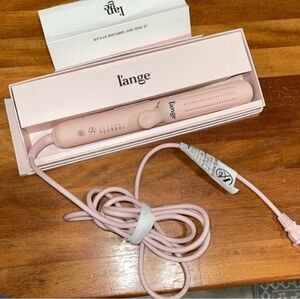 L'ange Hair Le Duo 360° Airflow Styler 2-in-1 Curling Wand & Titanium Flat Iron